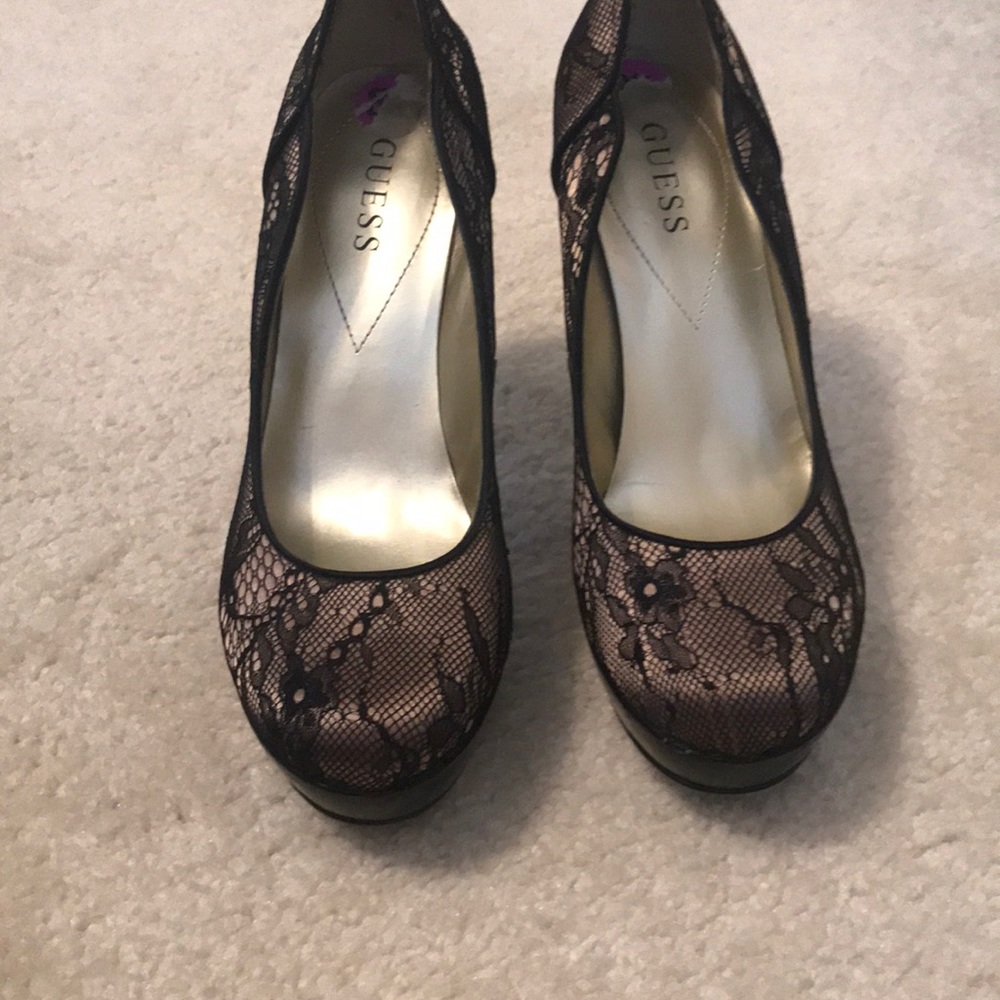 Lace heels